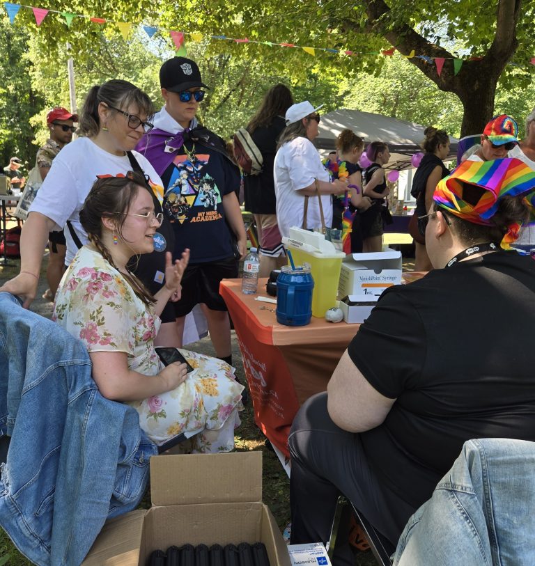 Thrive – Pride in the Park 2025 – Naloxone trainings