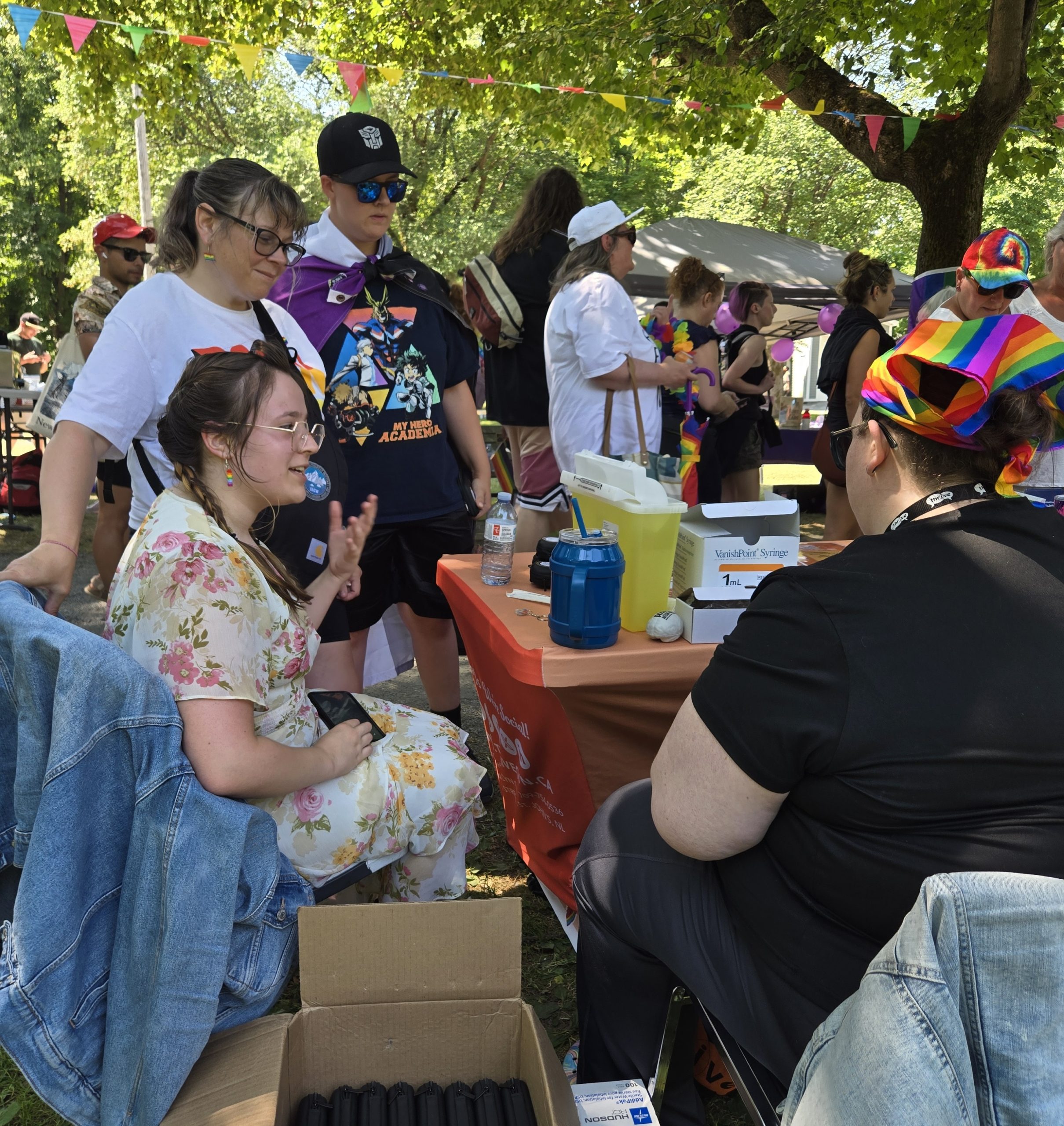 Thrive – Pride in the Park 2025 – Naloxone trainings